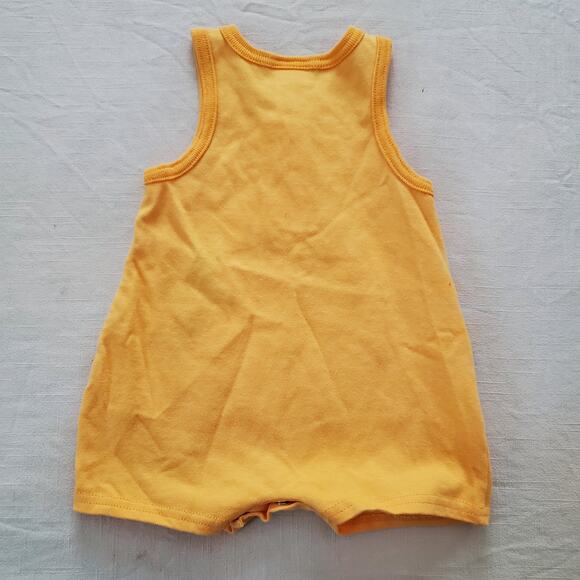 Vintage Lizards Yellow Romper 3-6 months - Picture 5 of 5